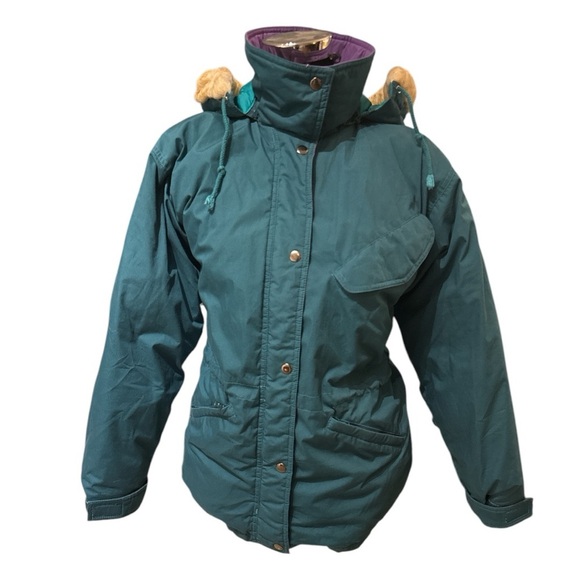 Vintage Goose Down Eddie Bauer Coat - Picture 3 of 10